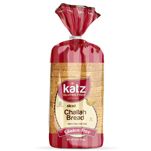 Katz Sliced Challah Bread - Gluten Free - <b>Pack of 3</b>