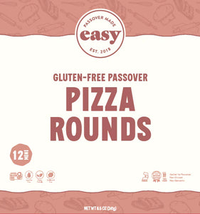 Gluten Free Passover Pizza Rounds - 3 Pack