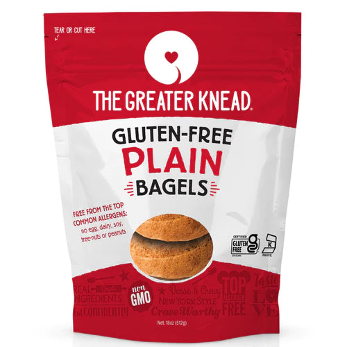 The Greater Knead Gluten Free Bagels  Pack Of 3