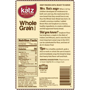 Katz Wholegrain Bread - <b>Pack of 3</b>