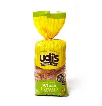 Udis Gluten Free Whole Grain Bread - <b>Pack of 3</b>