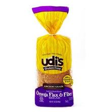 Udis Gluten Free Omega Flax & Fiber Bread - <b>Pack of 3</b>