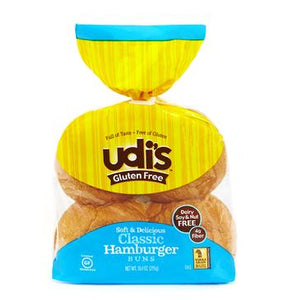 Udis Classic Hamburger Buns - Pack of 3