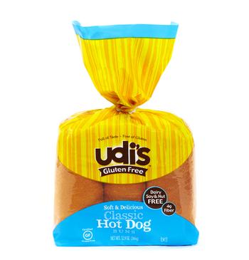 Udis Classic Hot Dog Buns - <b>Pack of 3</b>