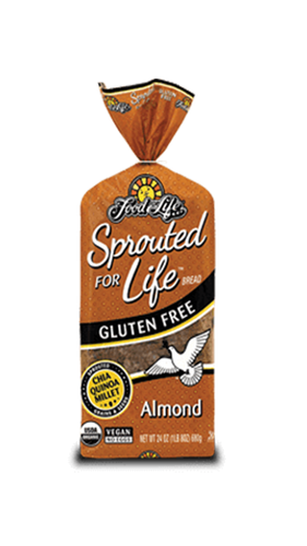 Sprouted For Life Gluten Free Almond Bread - <b>Pack of 3</b>